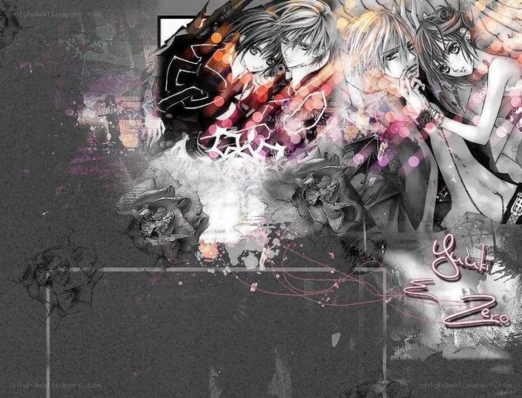 anime characters with glowing effects