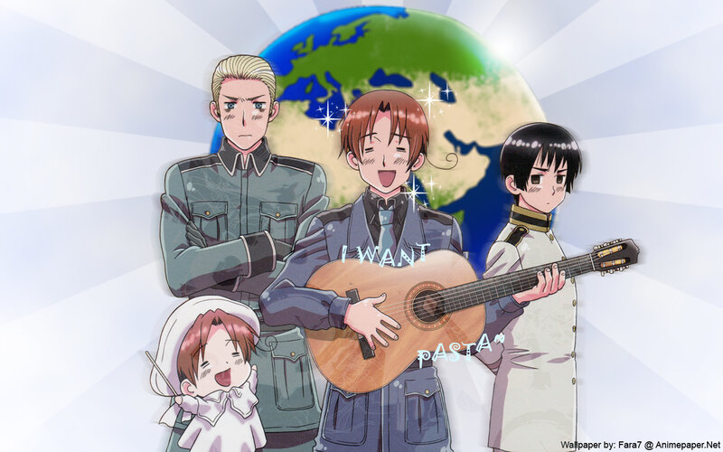 anime characters with guitar