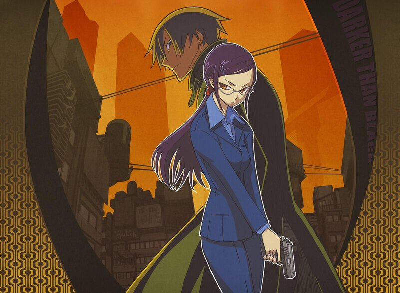 Anime characters with gun