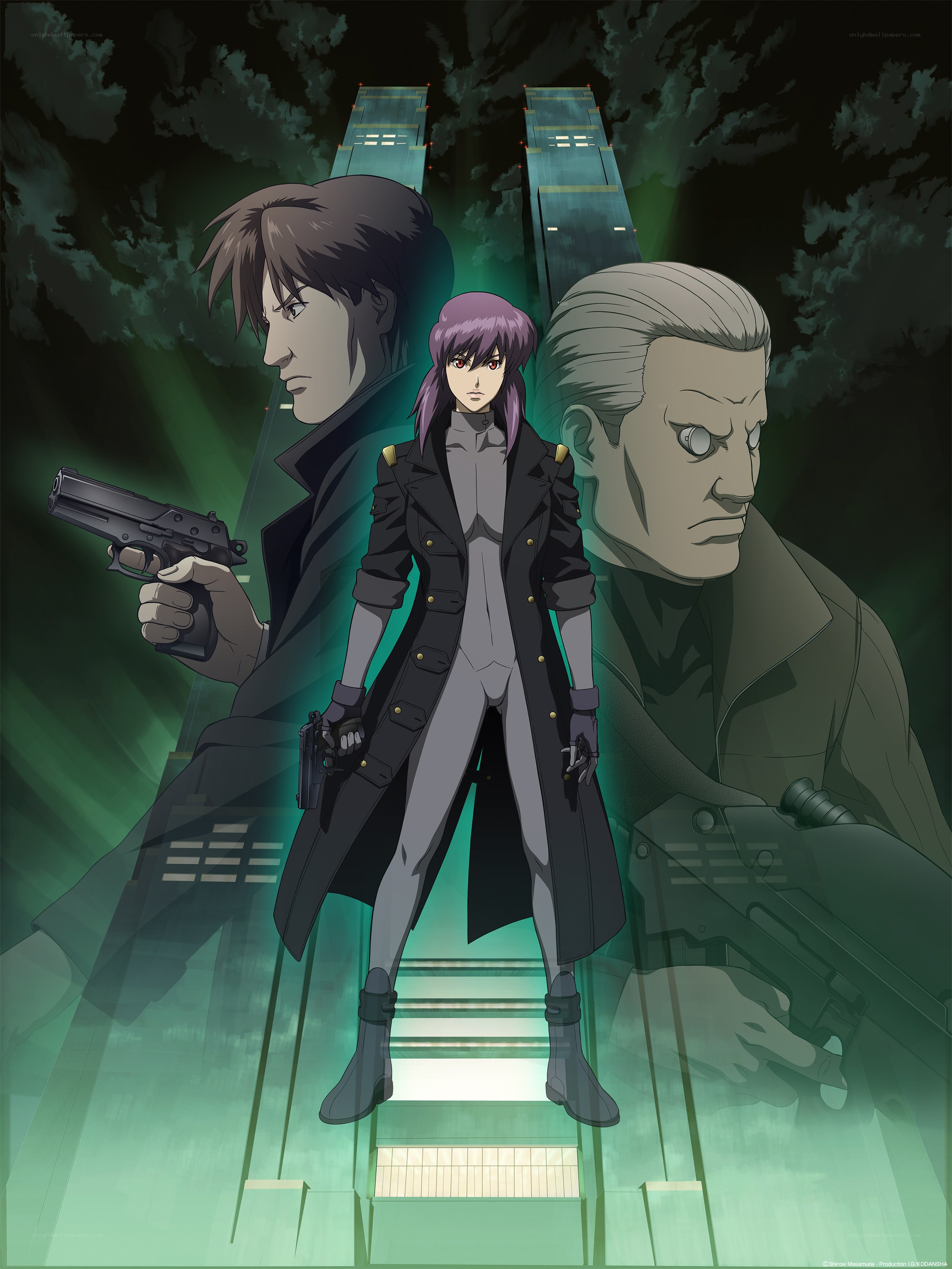 anime characters with guns