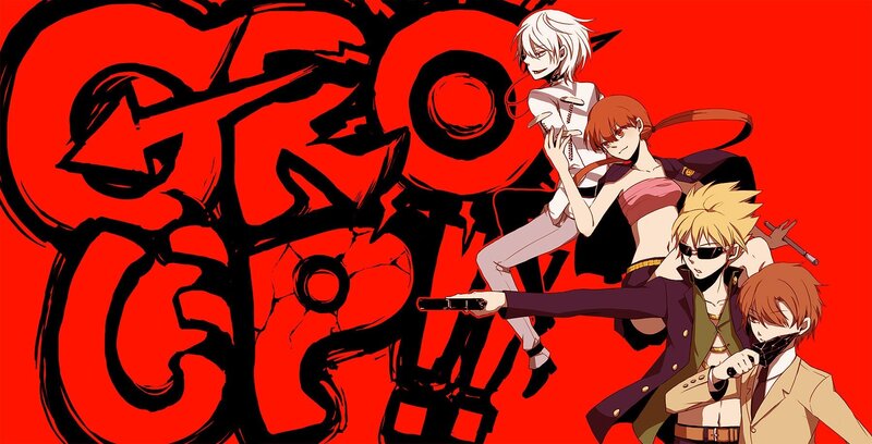 anime characters with guns
