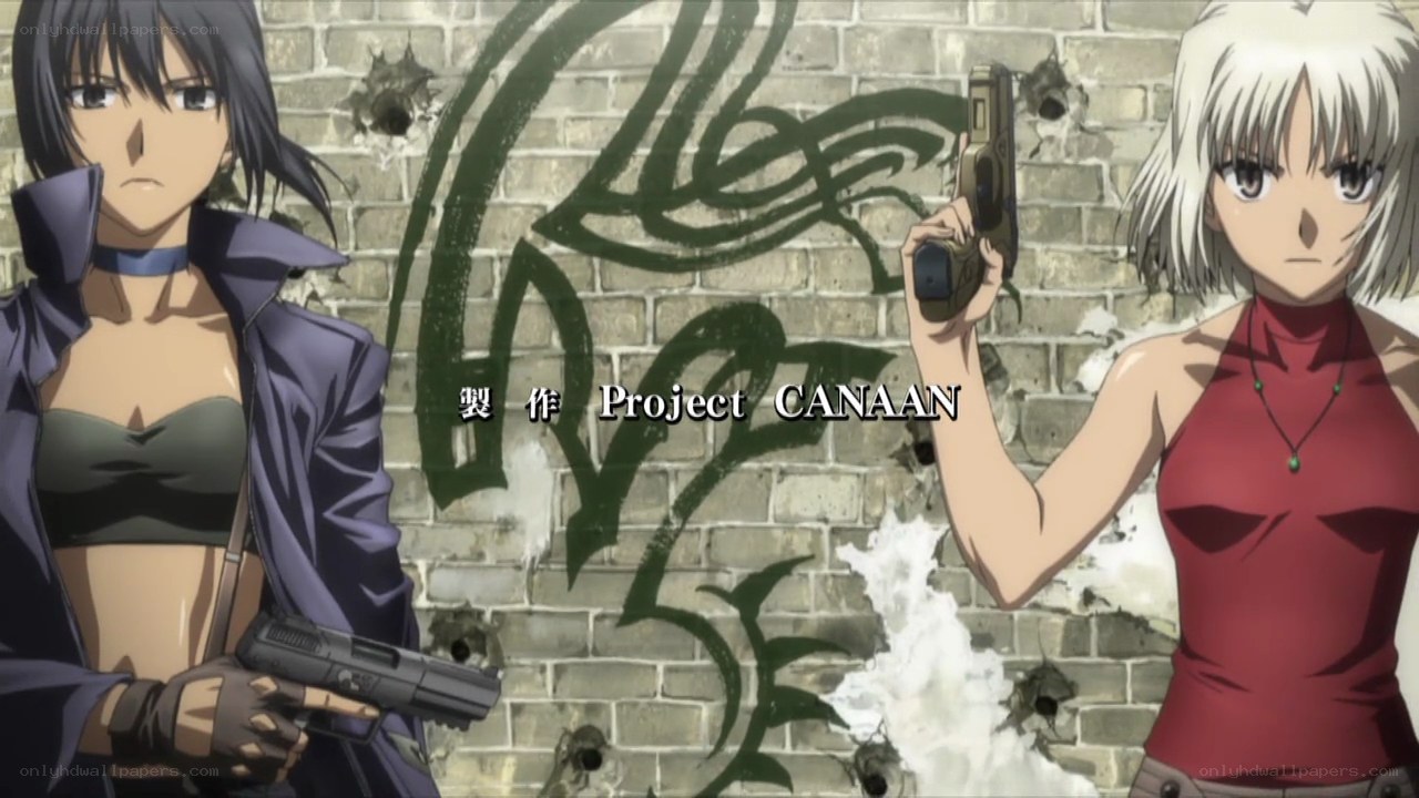 anime characters with guns