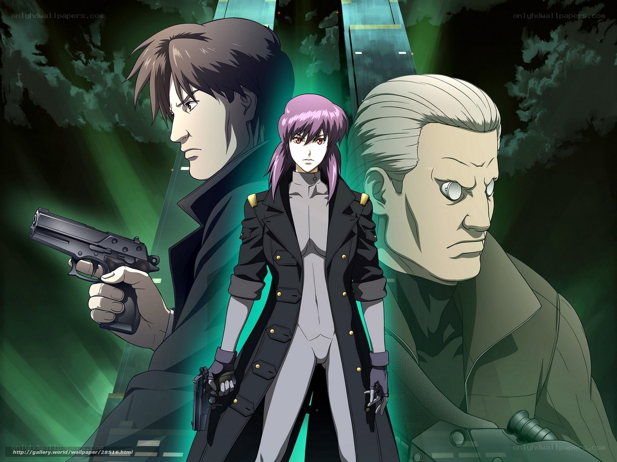 anime characters with guns