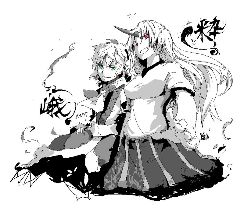 anime characters with horns