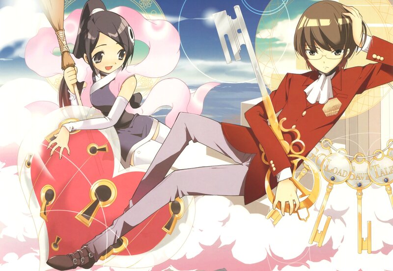 anime characters with keys