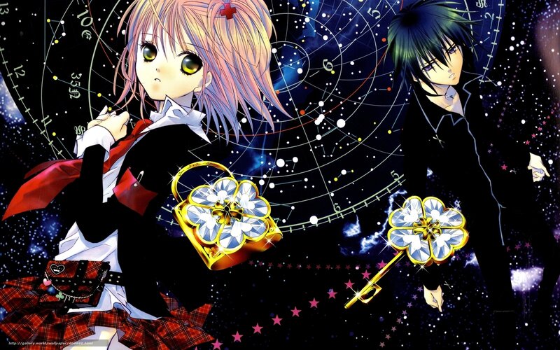 anime characters with keys