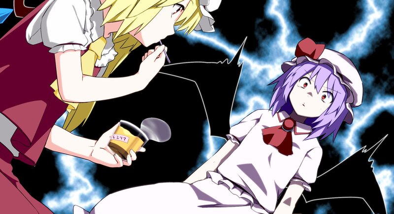 Anime characters with lightning