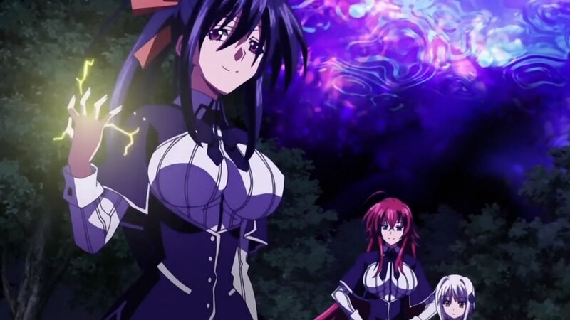 anime characters with magic
