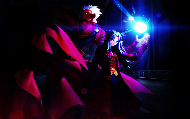 anime characters with magic