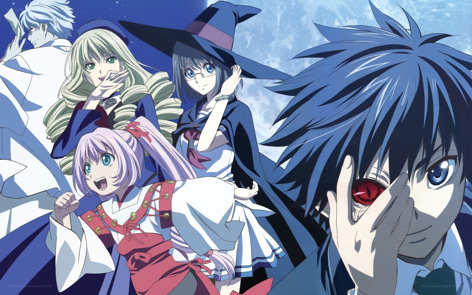 anime characters with magical themes