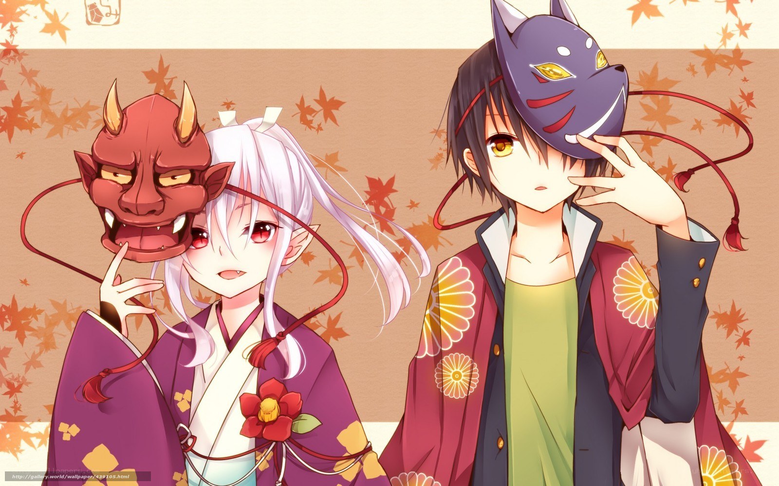 anime characters with masks
