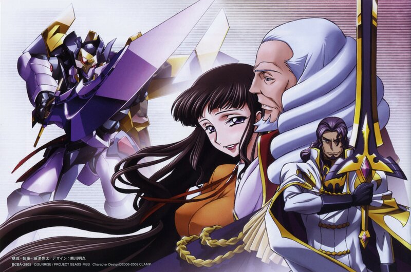 Anime characters with mecha