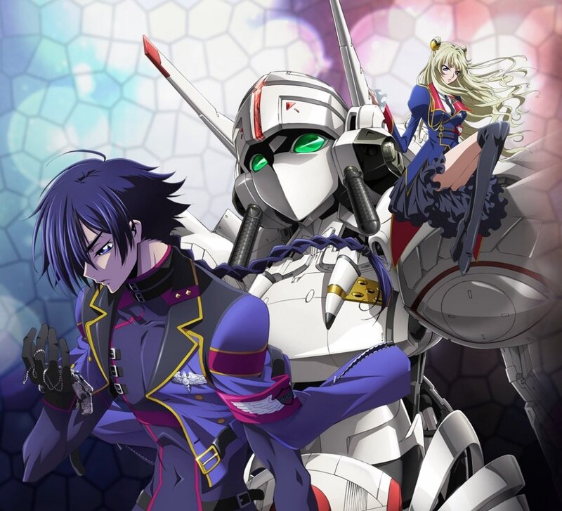 Anime Characters with Mecha — Purple