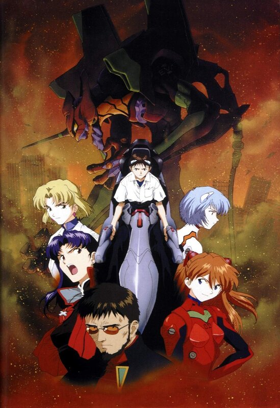 Anime Characters with Mecha — Red