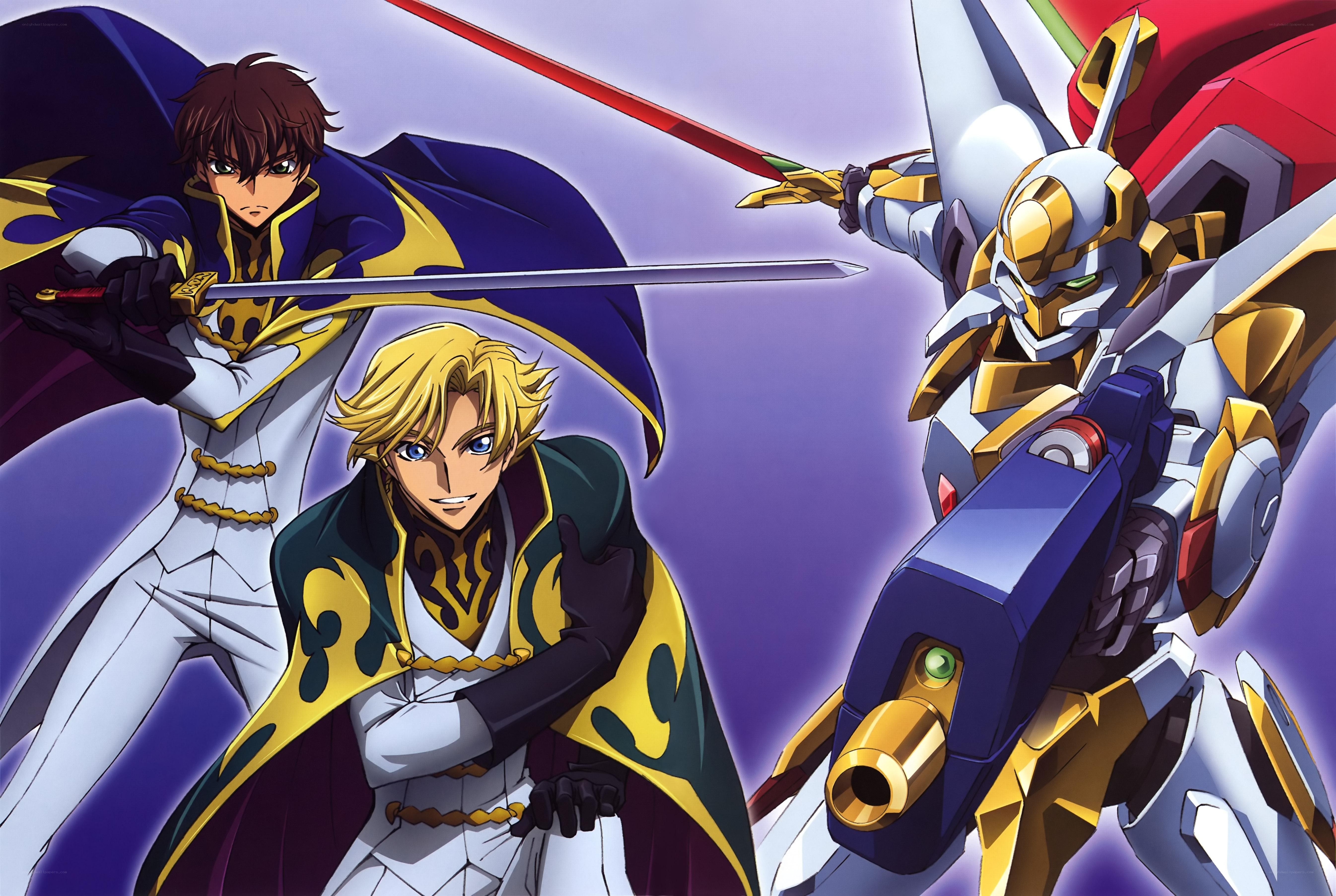 anime characters with mechs