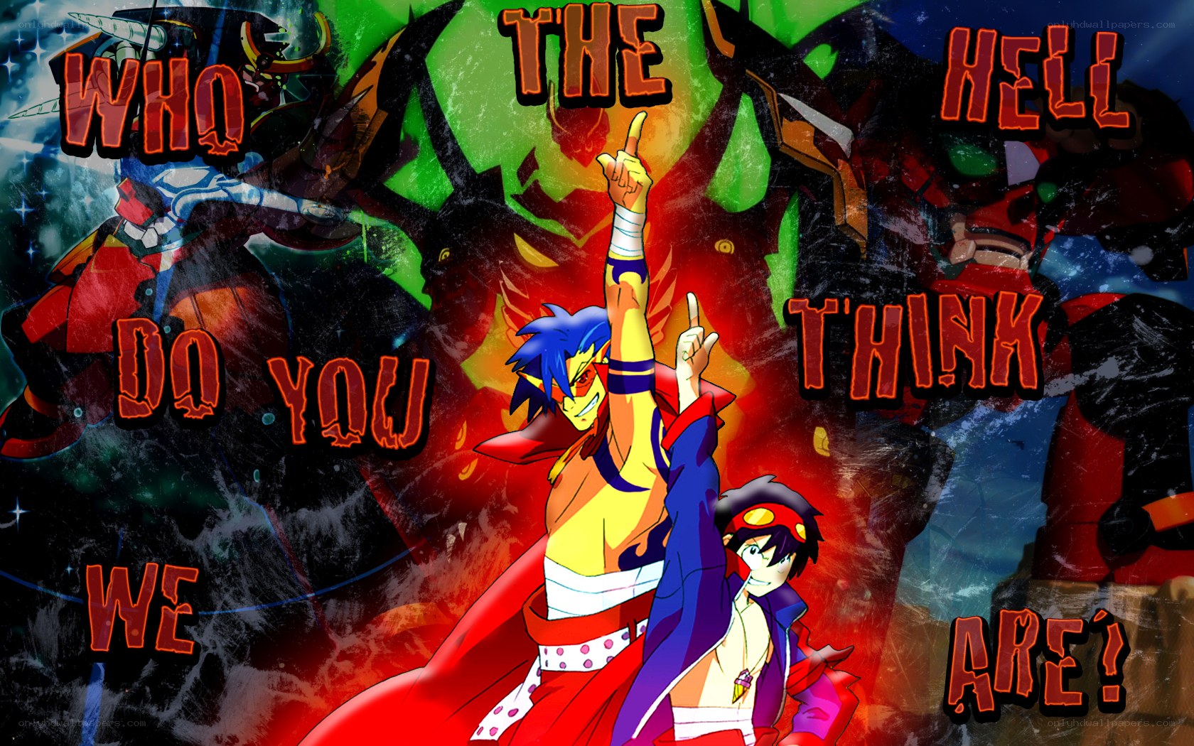 anime characters with mechs