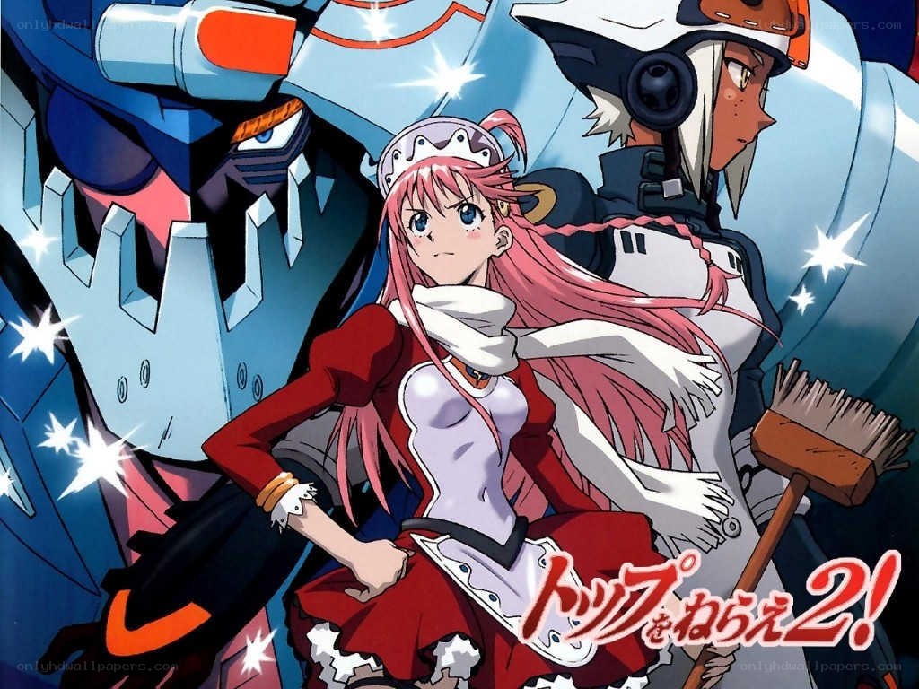 Anime characters with mechs