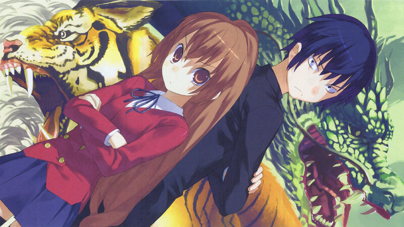 anime characters with mythical beasts