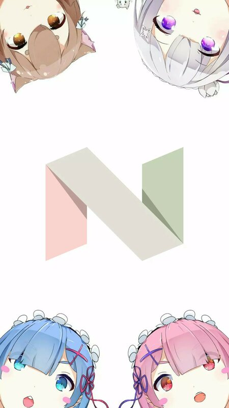 Anime Characters with N Logo