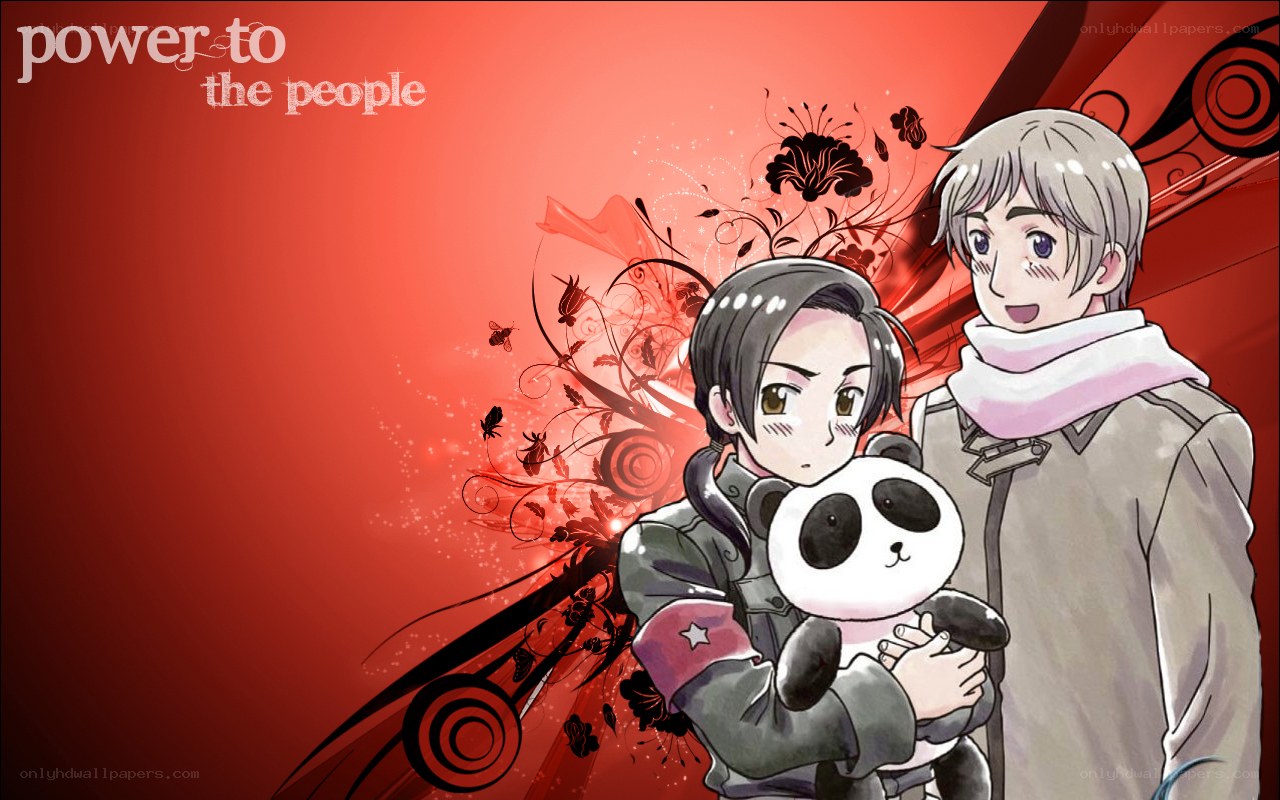 anime characters with panda