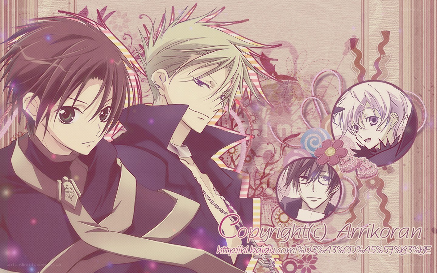 anime characters with portraits