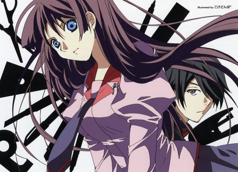 Anime characters with purple hair