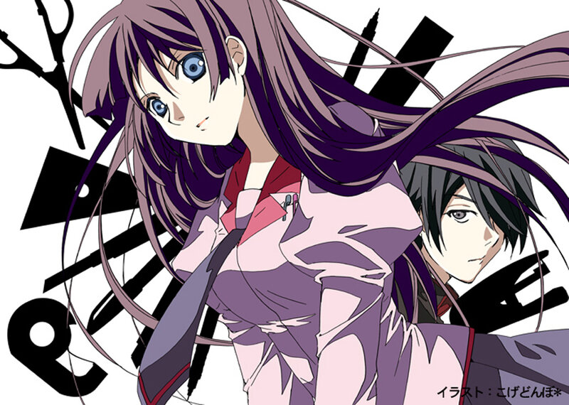 Anime characters with purple hair
