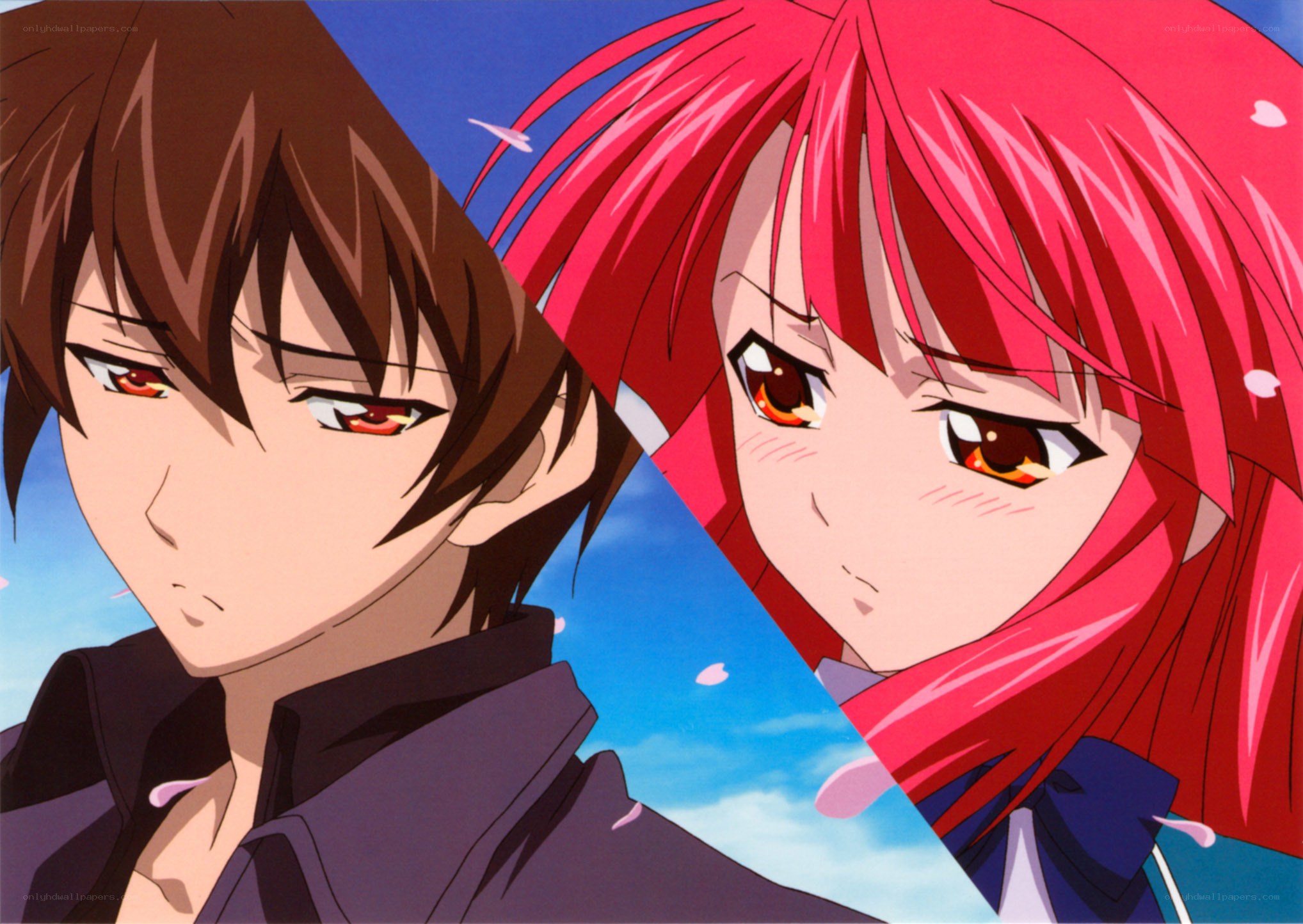 anime characters with red eyes