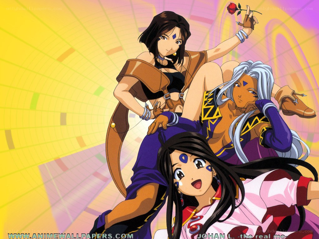anime characters with rose