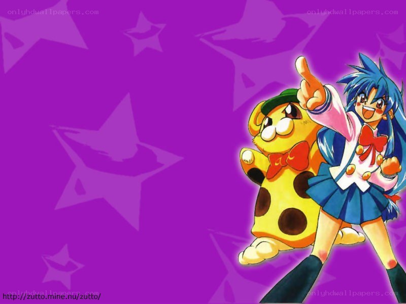 anime characters with star background