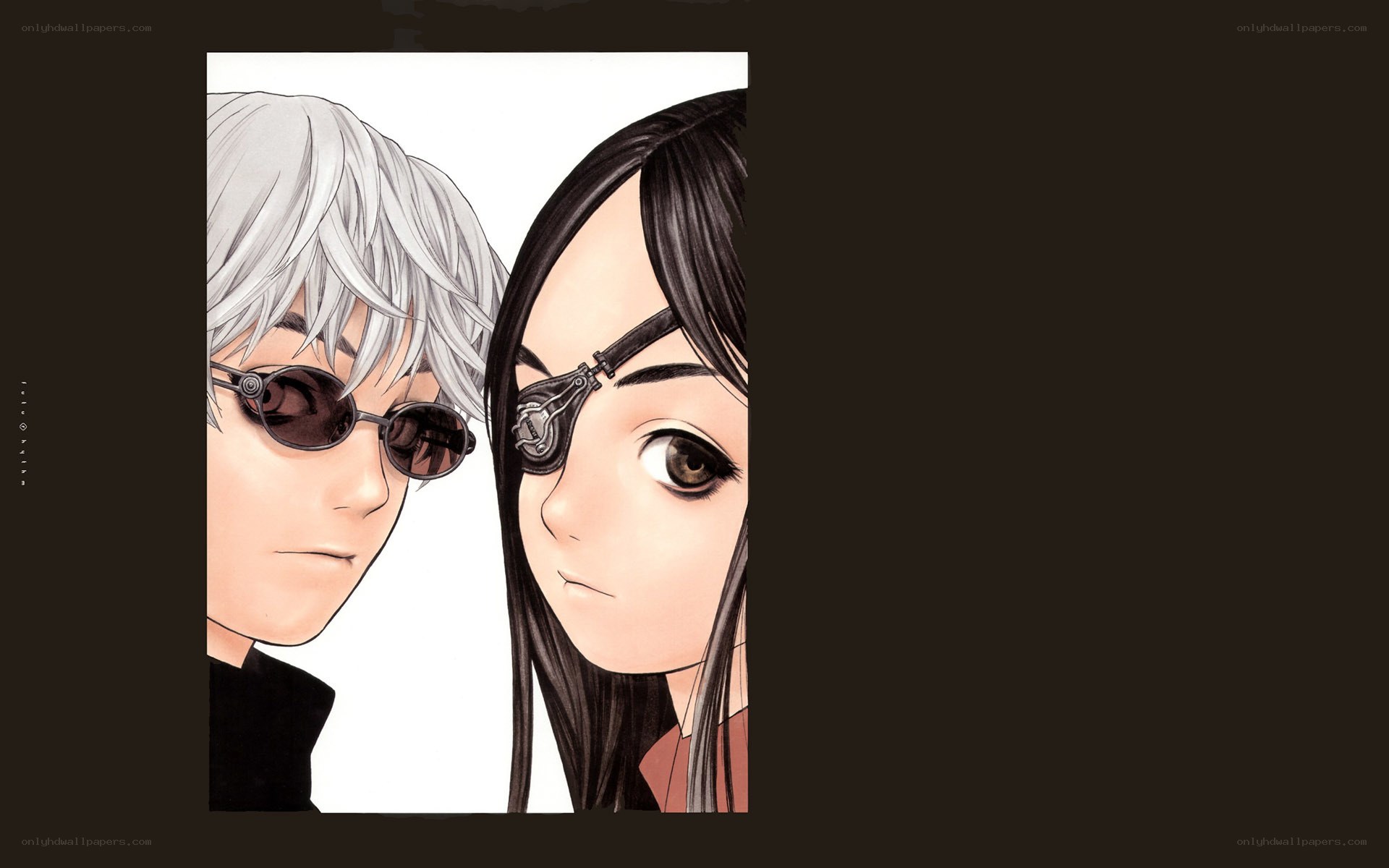 anime characters with sunglasses