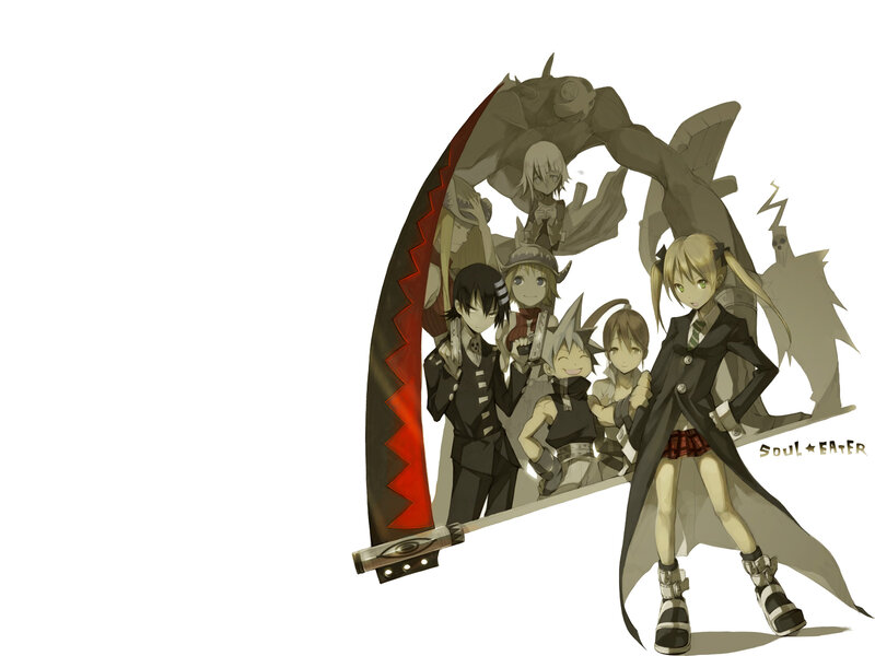 Anime Characters with Sword — Brown, Dramatic