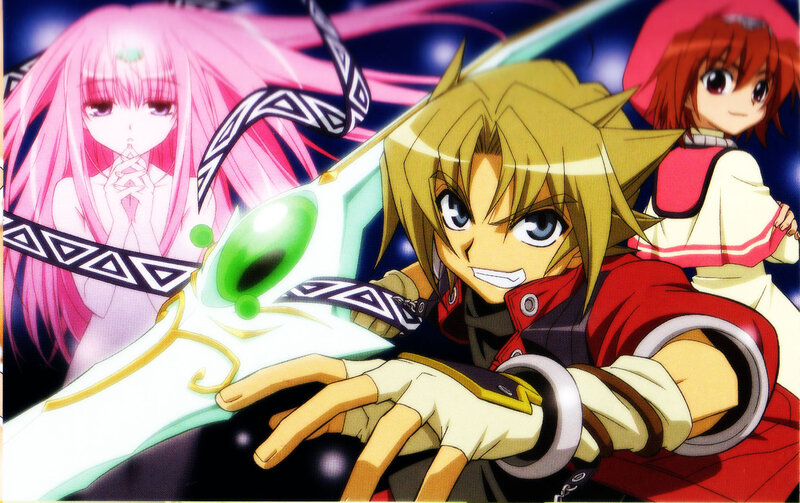anime characters with sword