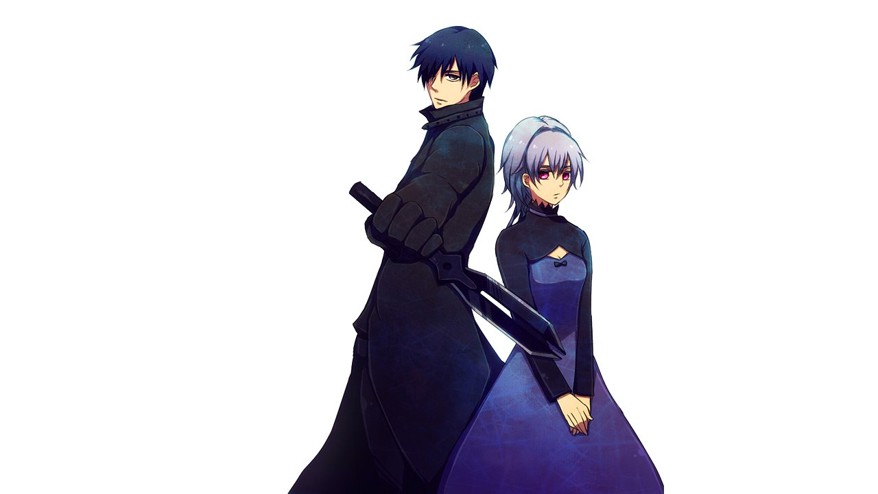 anime characters with swords