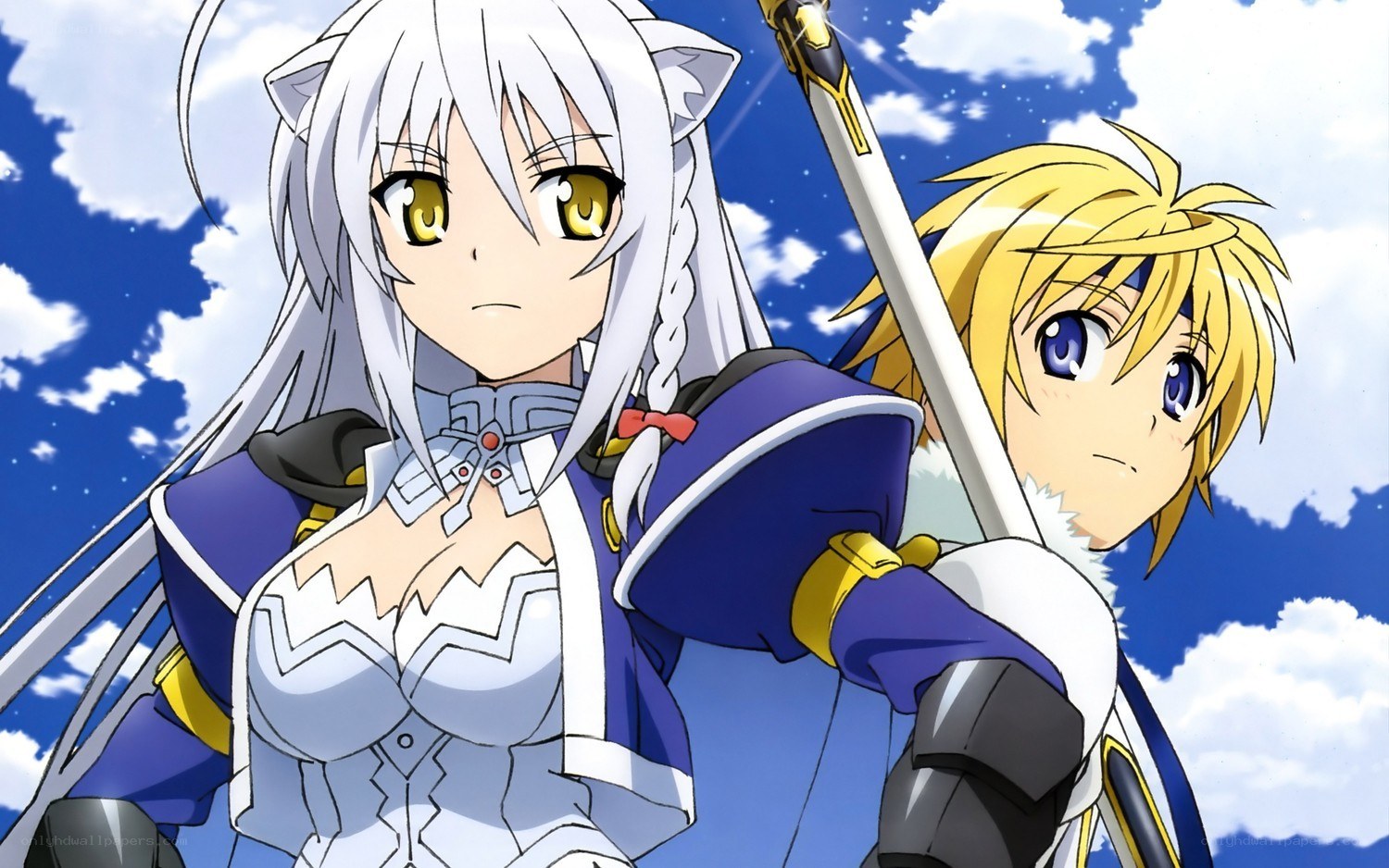 anime characters with swords