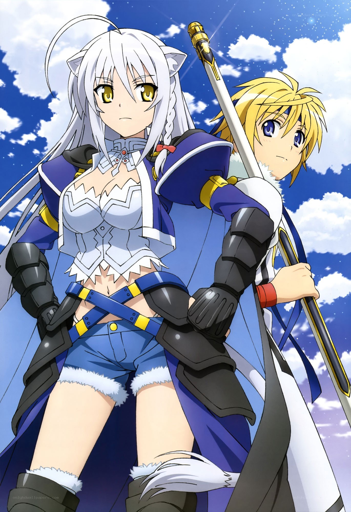 anime characters with swords