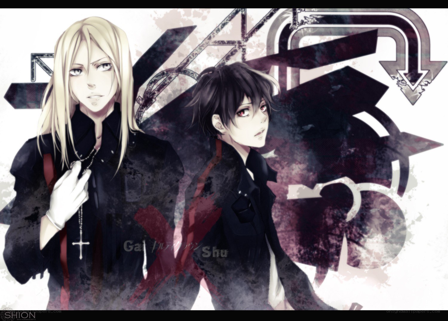 anime characters with swords