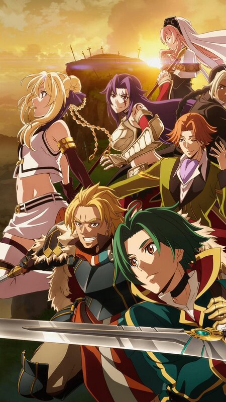 Anime Characters with Swords — Gold