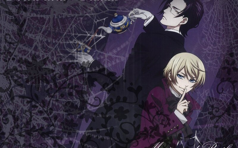 anime characters with tea set