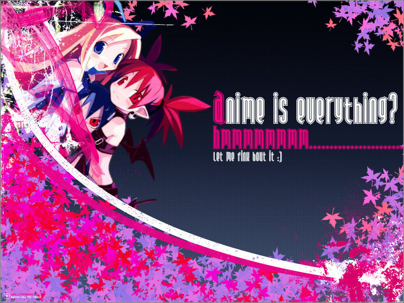 anime characters with text