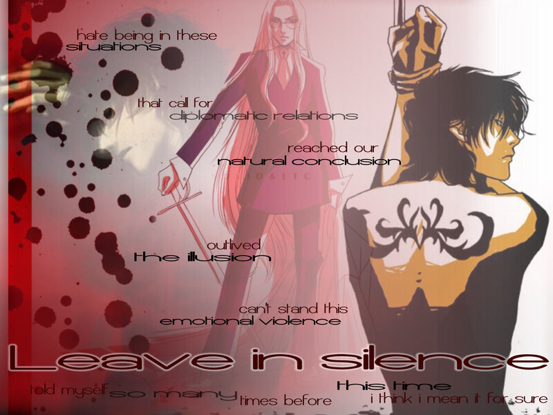 Anime characters with text overlay