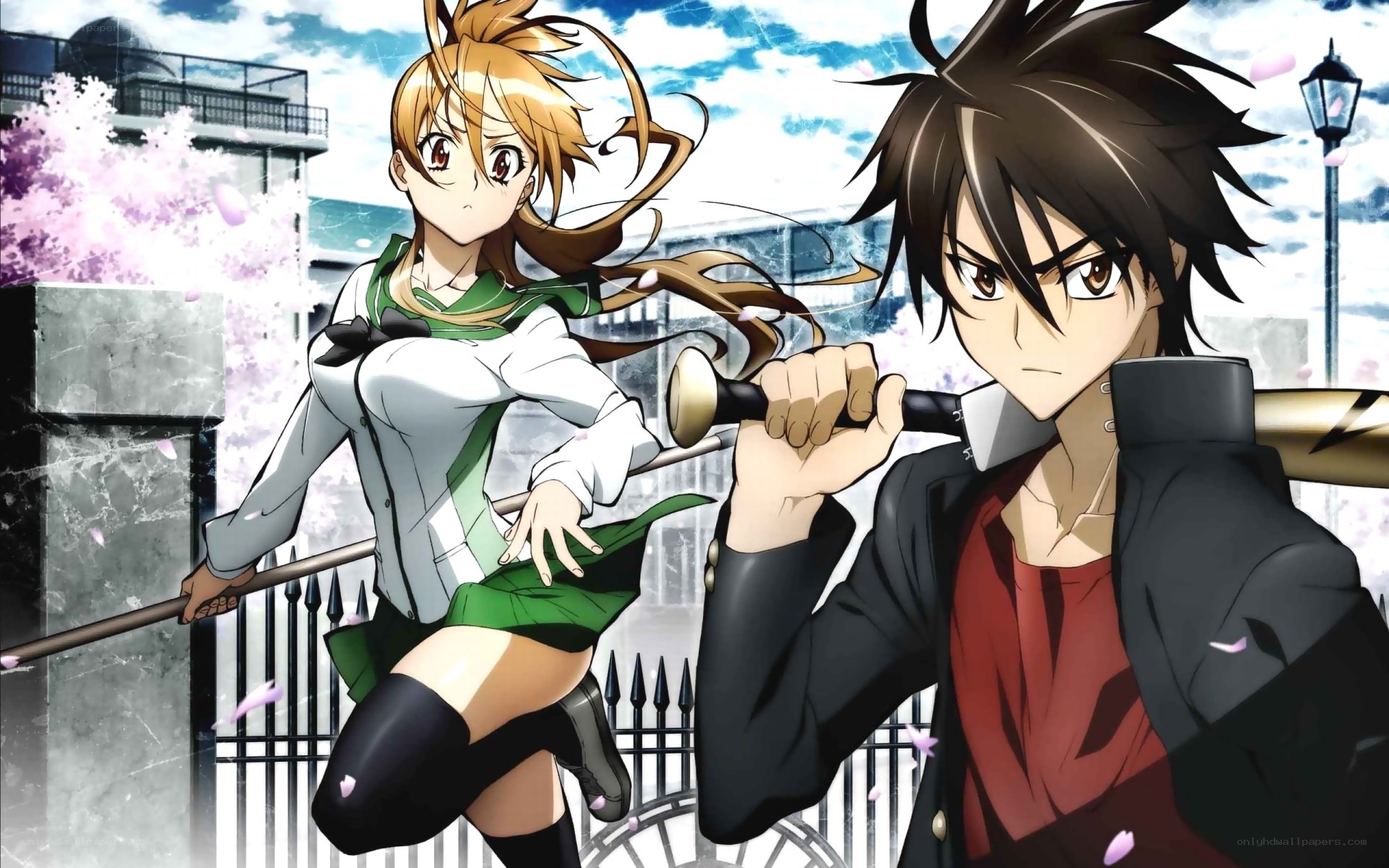 anime characters with weapons