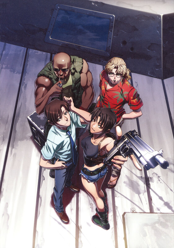 anime characters with weapons