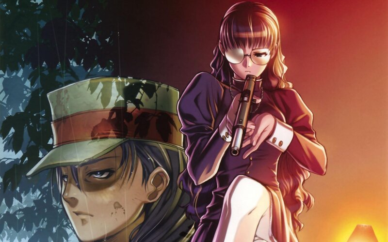 Anime characters with weapons