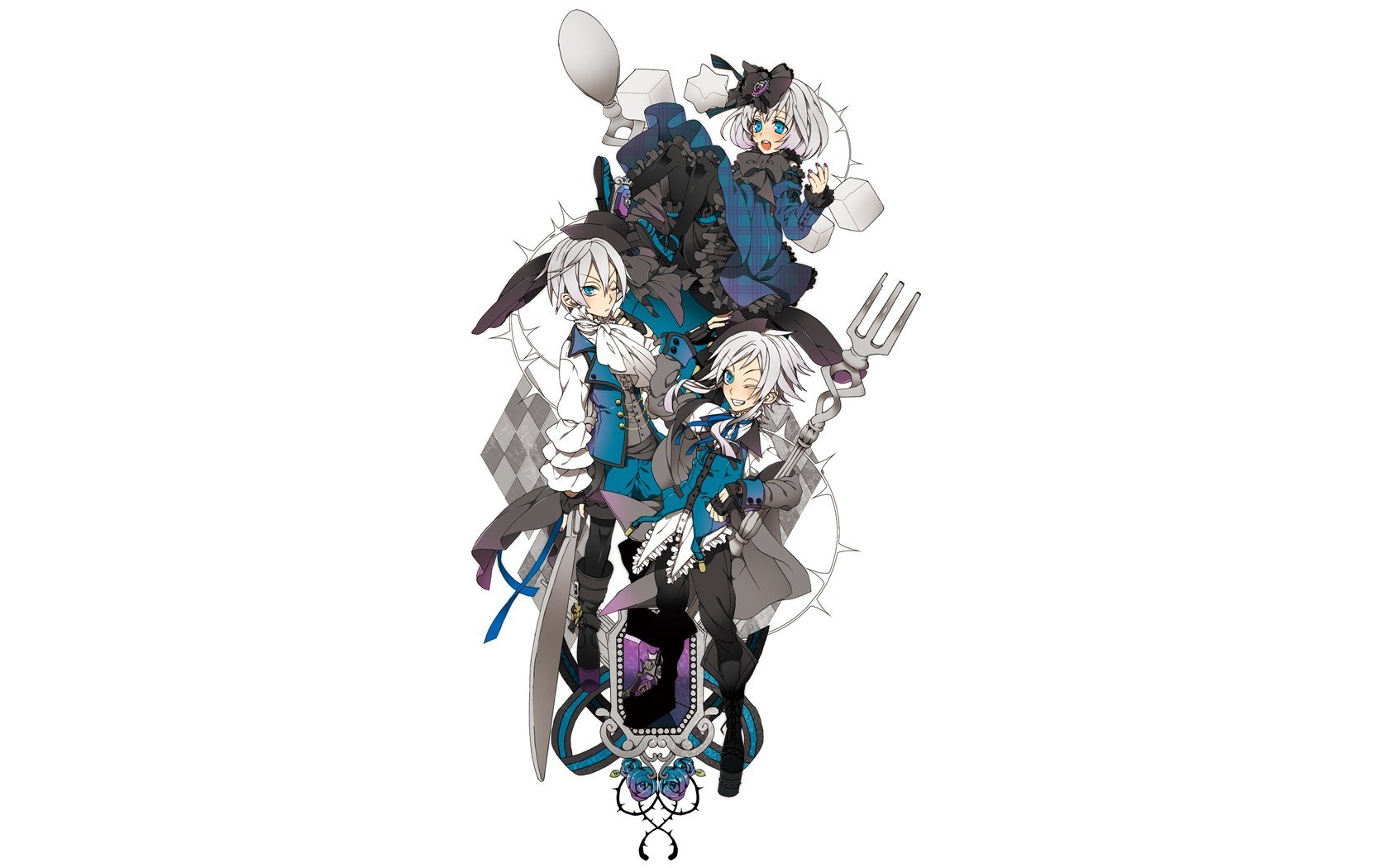 anime characters with weapons
