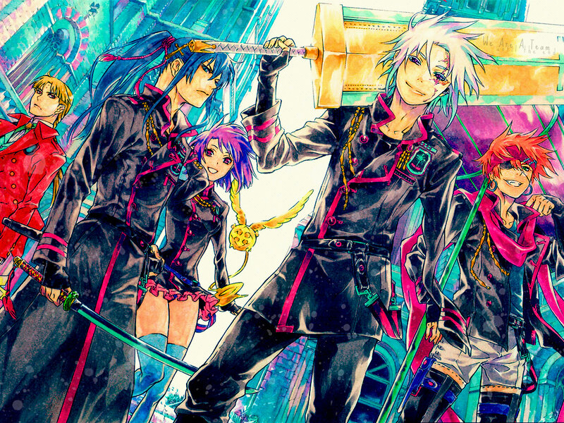 anime characters with weapons