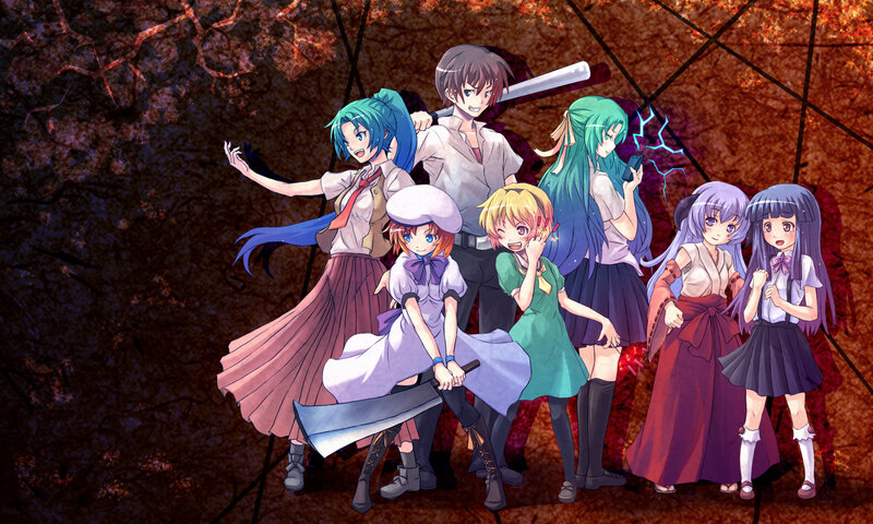 anime characters with weapons