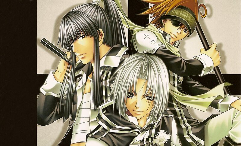 anime characters with weapons