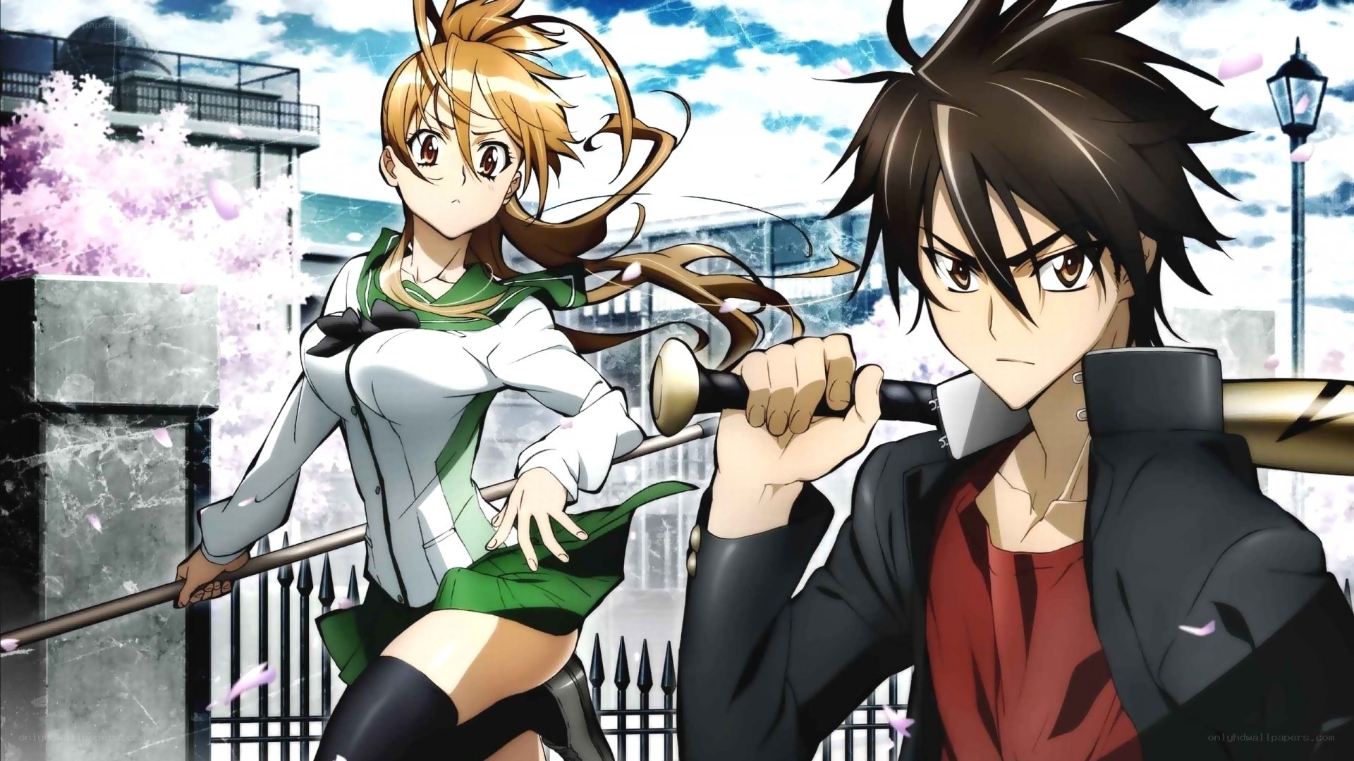 anime characters with weapons