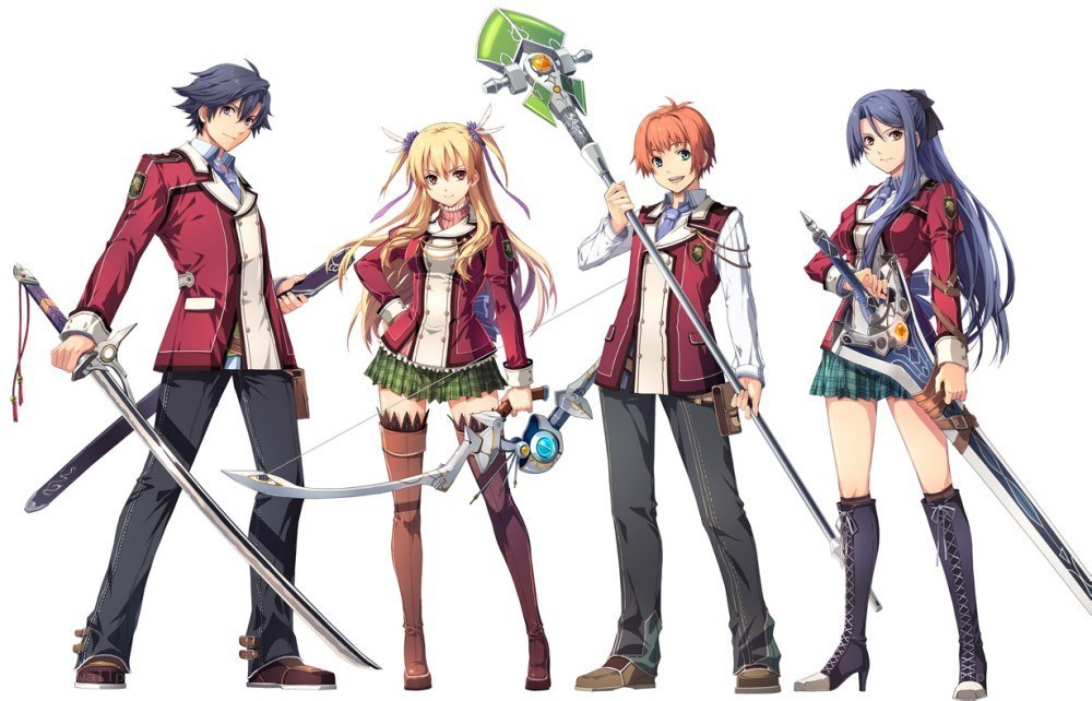 anime characters with weapons